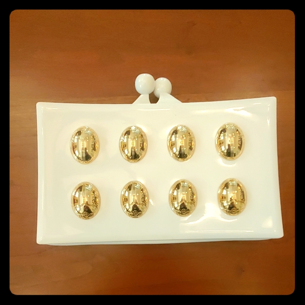 Tory Burch Hadley Resin Clutch